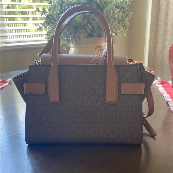 Michael Kors Brown and Black Satchel Bag - Picture 2 of 5